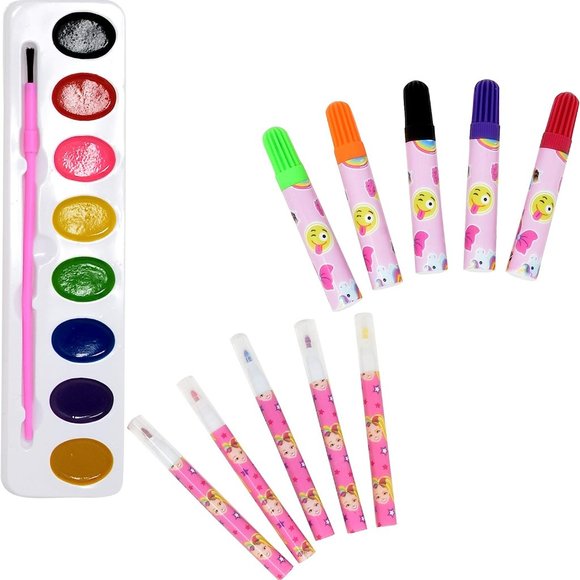 JoJo Siwa Coloring and Activity Art Tub, Includes Markers, Stickers, and more - Picture 9 of 10